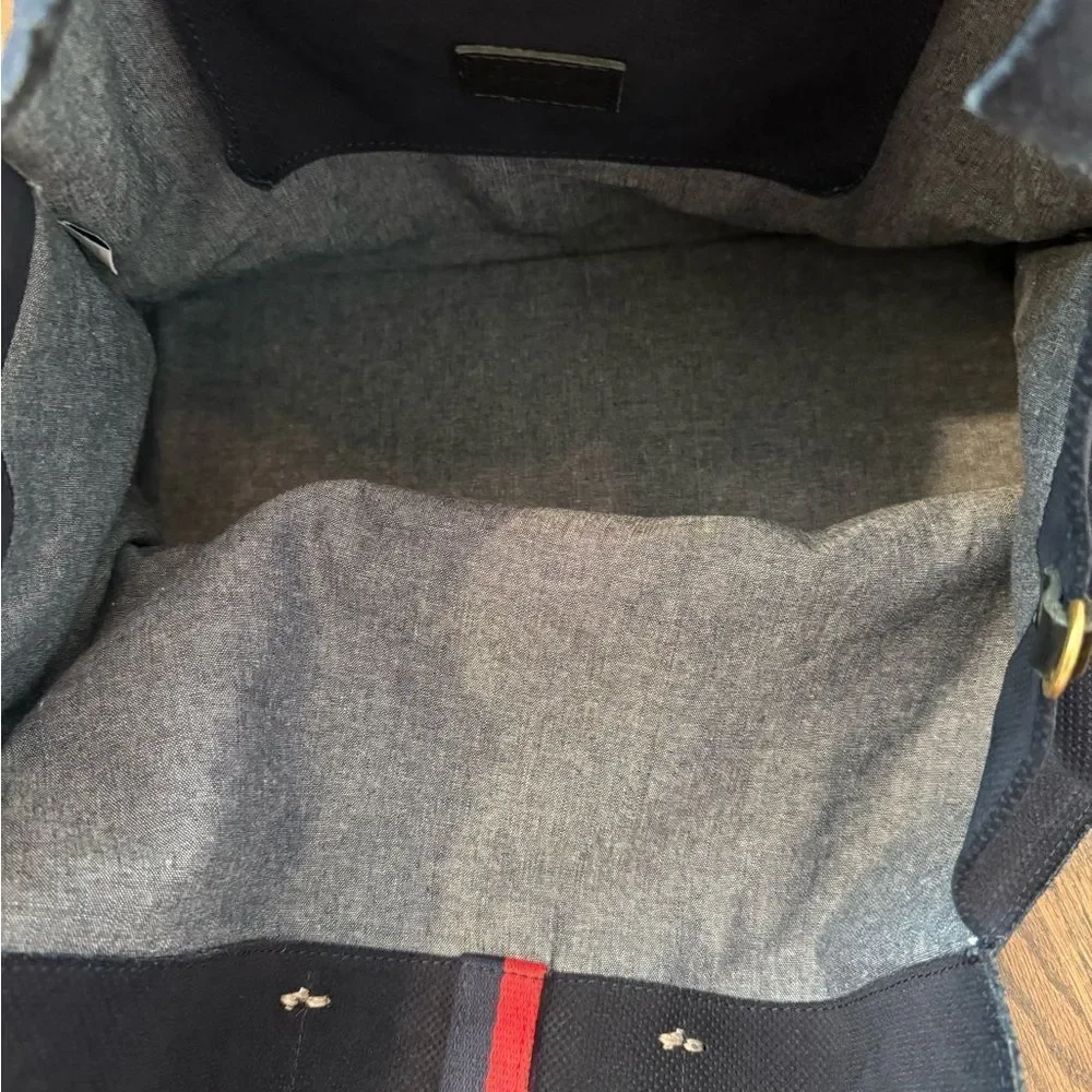 Clare V. Simple Perforated Suede Tote